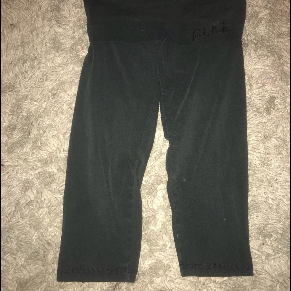 Vs Pink Cropped Leggings